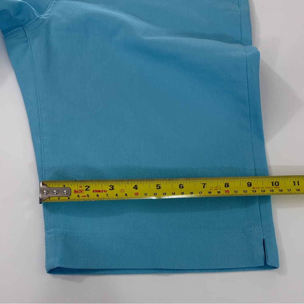 Dolcezza Light Blue Stretch Shorts – Chic Summer Staple size 14 NWT - Picture 6 of 13